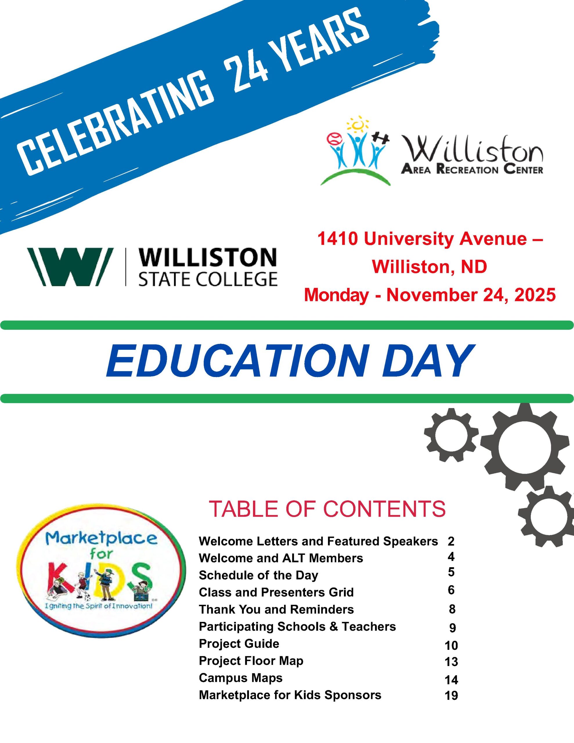Williston Education Day Guide 25-26 - FINAL - Opt_1 2017 Williston Education Day Guide